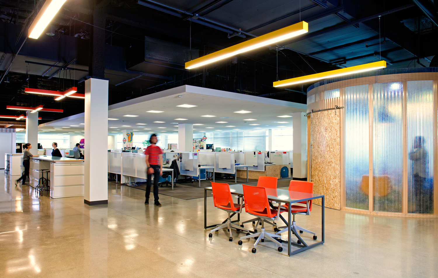 Office interior design inspiration - Aol Headquarters, Palo Alto