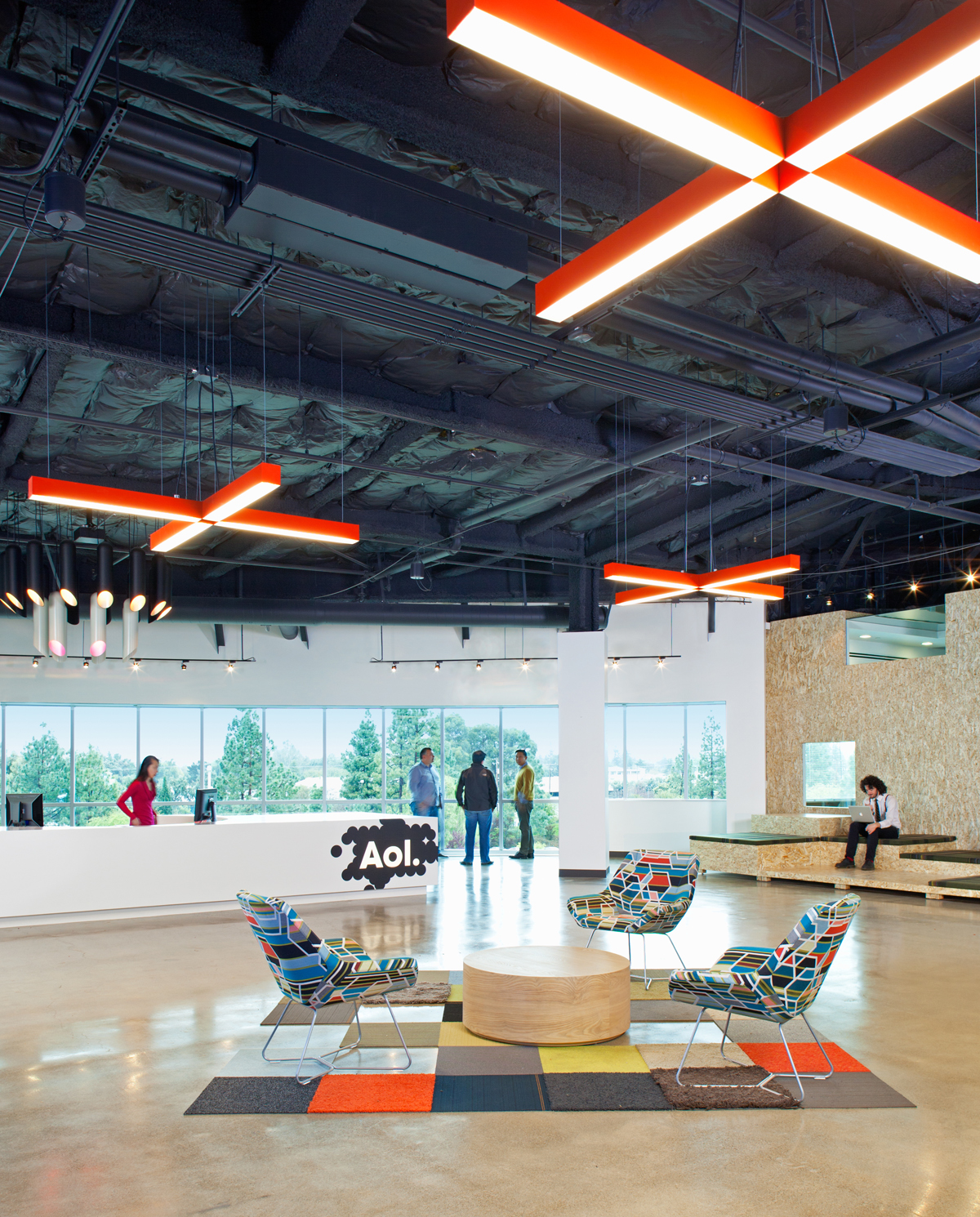 Office interior design inspiration - Aol Headquarters, Palo Alto