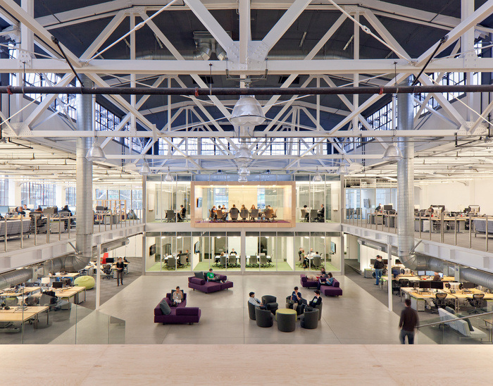 Office interior design inspiration - Atlassian Offices, San Francisco
