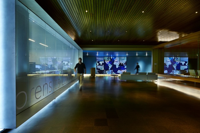 12015 00 Cybercrime N2 700x466 Inside Microsofts Cybercrime Center / Olson Kundig Architects