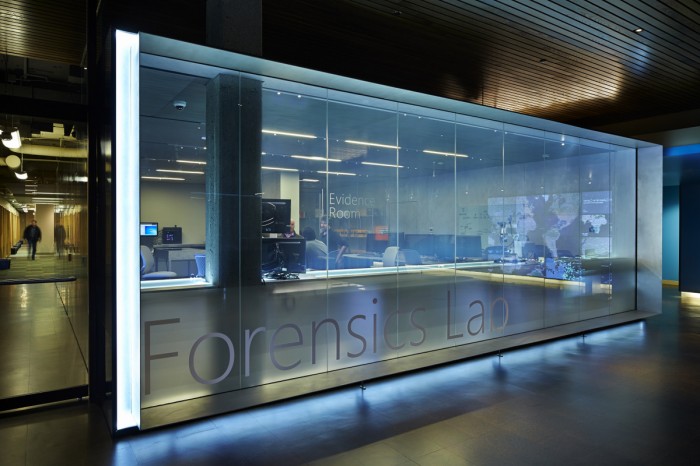 12015 00 Cybercrime N3 700x466 Inside Microsofts Cybercrime Center / Olson Kundig Architects
