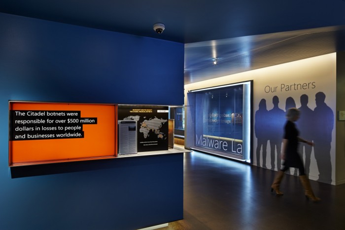 12015 00 Cybercrime N4 700x466 Inside Microsofts Cybercrime Center / Olson Kundig Architects