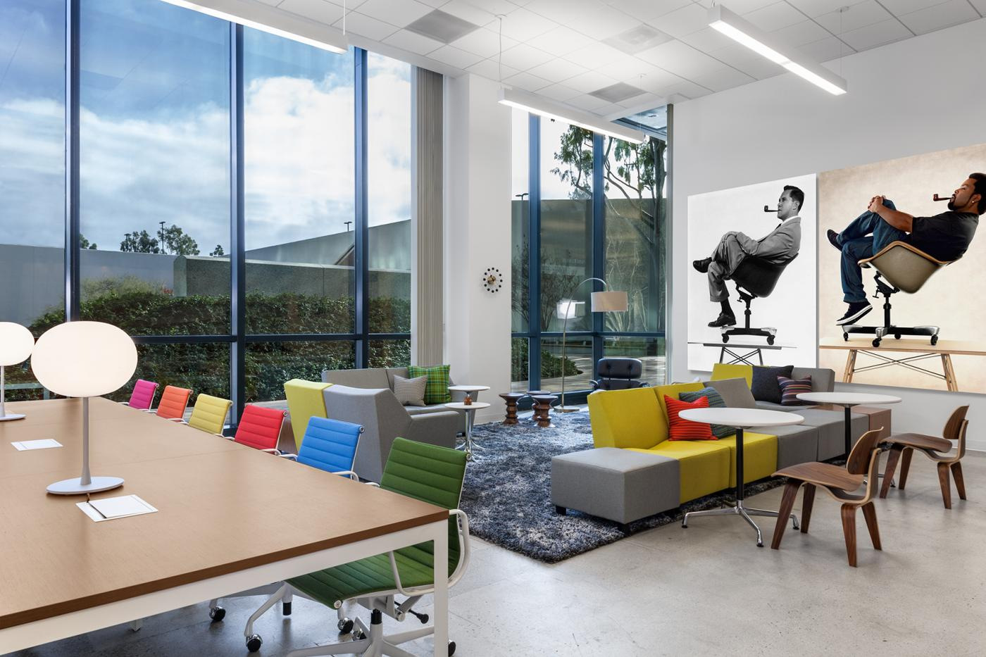 Pivot Interiors Costa Mesa Showroom and Offices Office Snapshots