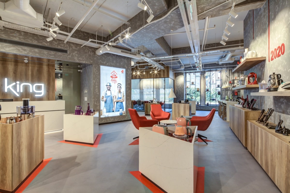 King Home Appliances Offices And Showroom Istanbul Office Snapshots