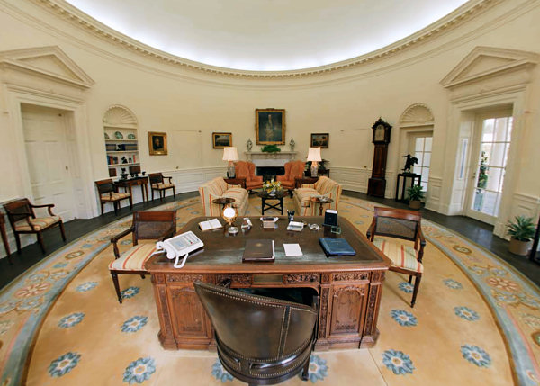 United States Presidential Oval Offices - Taft through Obama - 14