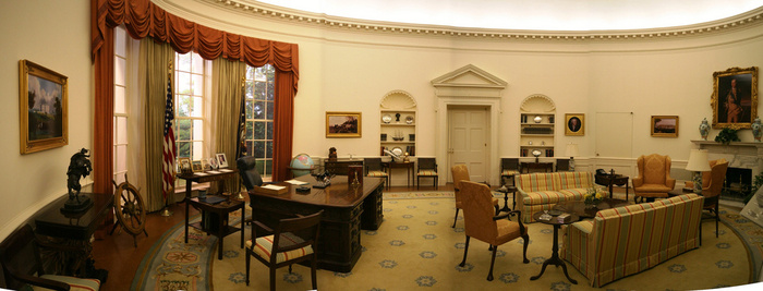 United States Presidential Oval Offices - Taft through Obama - 12