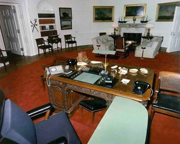 United States Presidential Oval Offices - Taft through Obama - 9