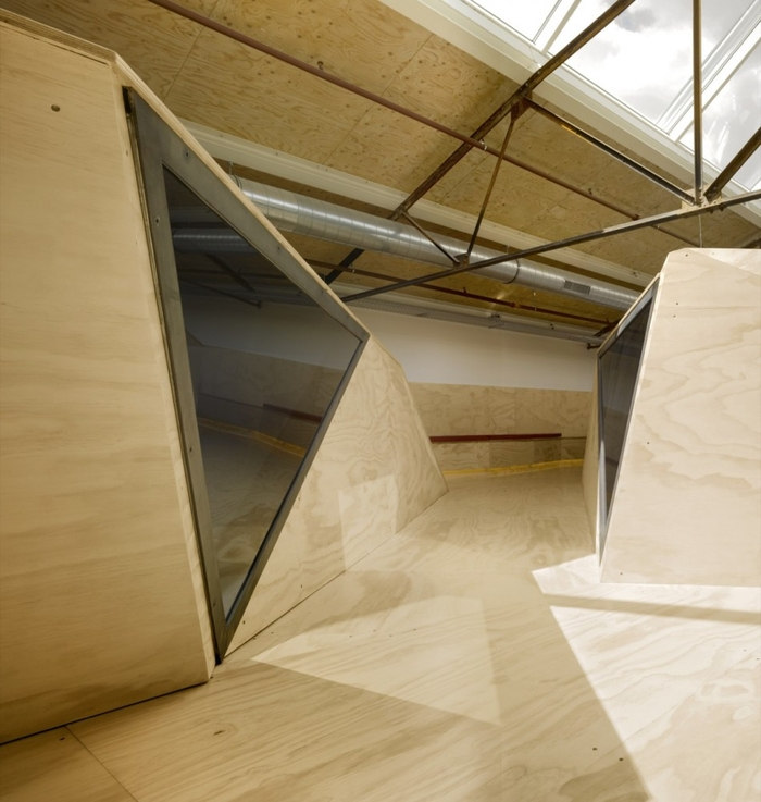 Red Bull Netherlands' New Wooden, Geometric Office Space - 5