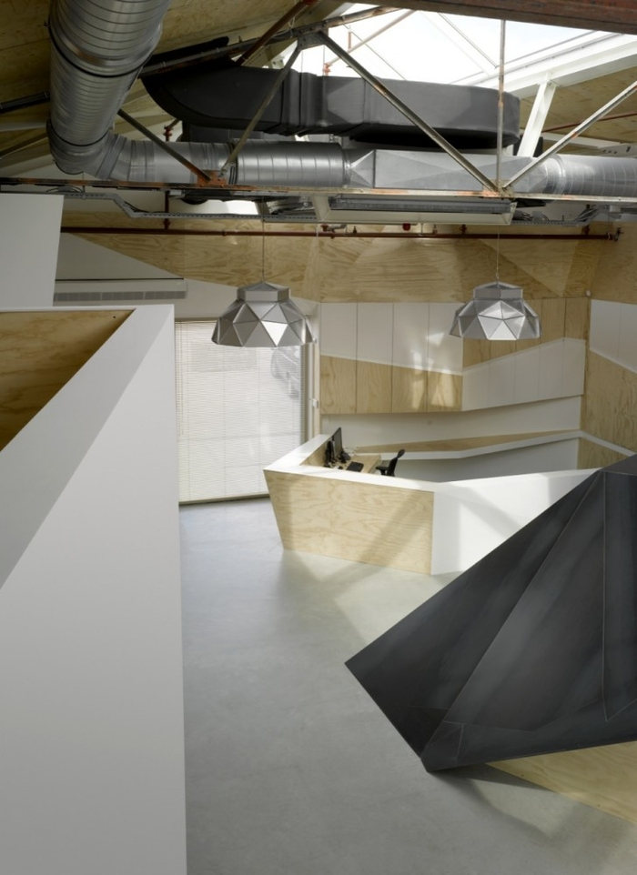 Red Bull Netherlands' New Wooden, Geometric Office Space - 4