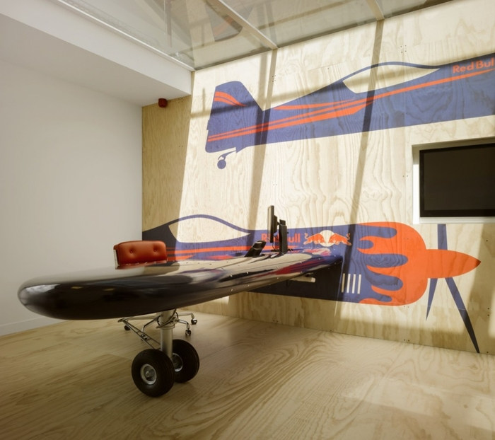 Red Bull Netherlands' New Wooden, Geometric Office Space - 22