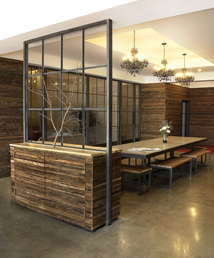 Inspiration: Interesting Uses of Wood Throughout The Office - 2