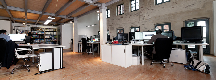 The Bright, Open, Multi-Level Offices of 4c Media - 9