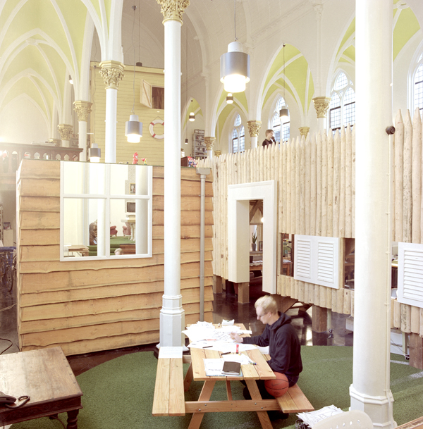 KesselsKramer's Insanely Cool Office (That Used To Be A Church) - 1