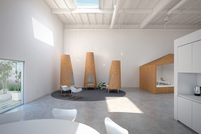 Hybrid Office by Edward Ogosta Architecture - 15