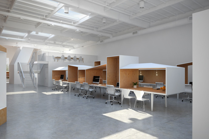 Hybrid Office by Edward Ogosta Architecture - 11