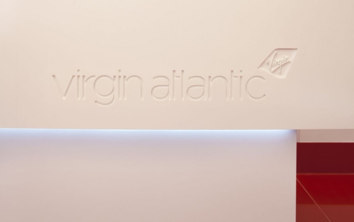 Virgin Atlantic's Branded HQ Lobby - 2
