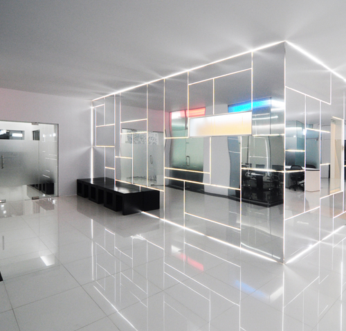 recent Genesis Technology Group’s Mirrored Dhaka Office office design projects
