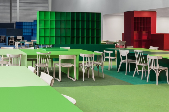 Check Out the Colorful & Social Workplace of Combiwerk Delft - 2