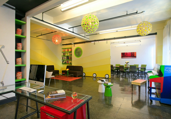 Inside the Playful and Colorful Offices of Sing for Hope - 2