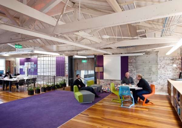 Inspiration: Offices Clad In Purple, The Color of Royalty - 2