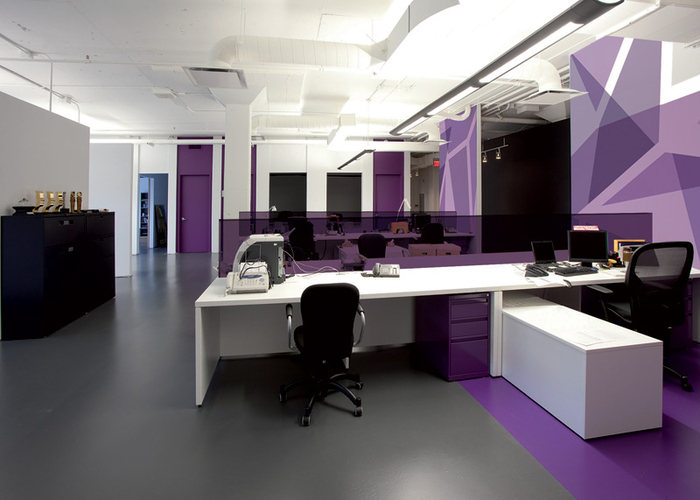 Inspiration: Offices Clad In Purple, The Color of Royalty - 20