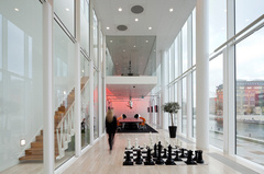 Circulation Space in Saxo Bank Headquarters - Copenhagen