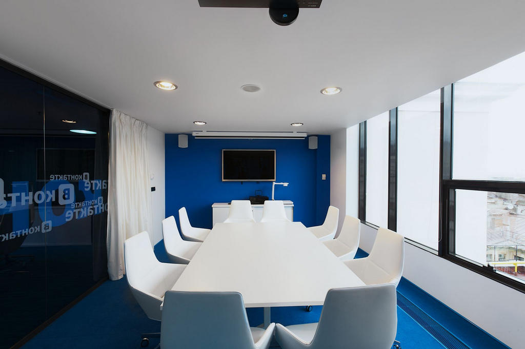 Inspiration Offices Accented In Blue Office Snapshots