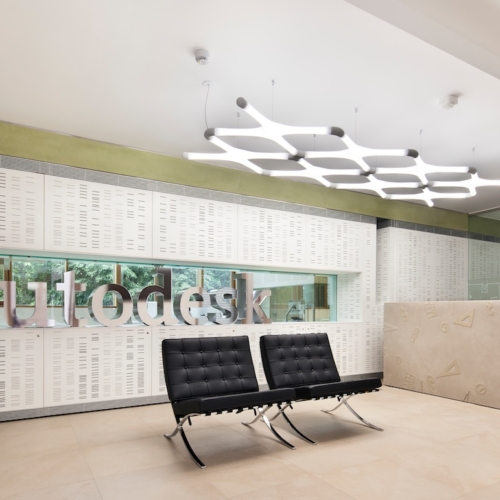 recent Inside Autodesk’s Beautiful LEED Gold Milano Offices office design projects