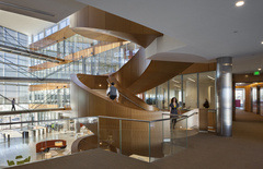 Circulation Space in Inside GlaxoSmithKline's Sustainable and Healthy Philadelphia Offices