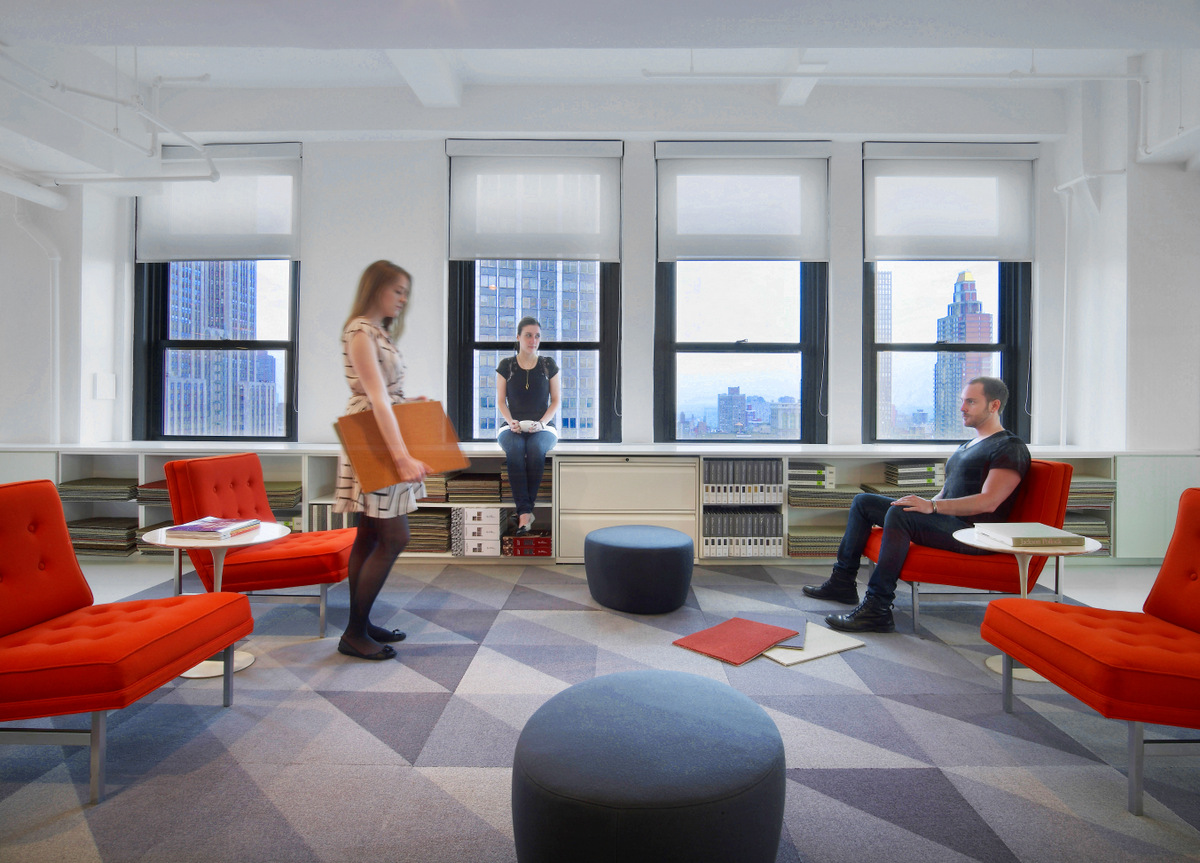 The New Milliken New York City Showroom Office Snapshots