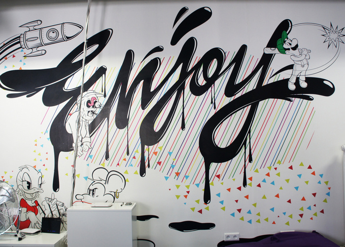 PIXERS' Colorful Poland Office & Mural - 22