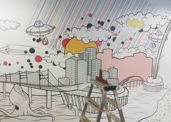 PIXERS' Colorful Poland Office & Mural - 19