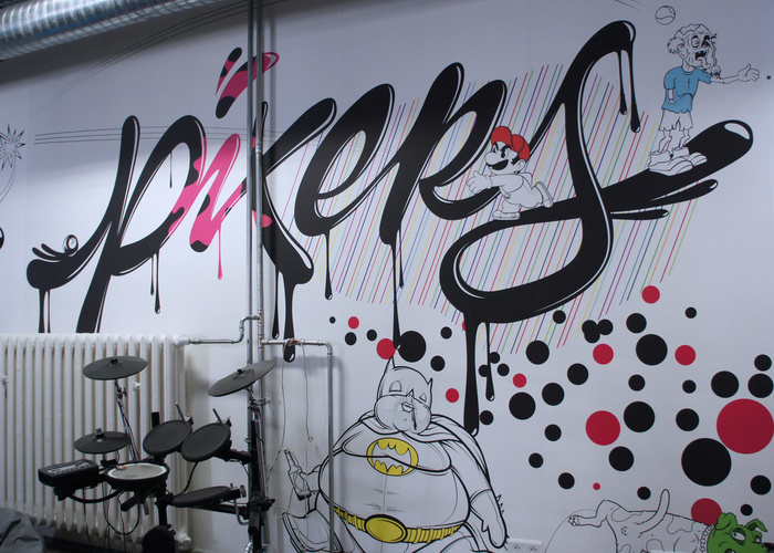 PIXERS' Colorful Poland Office & Mural - 24