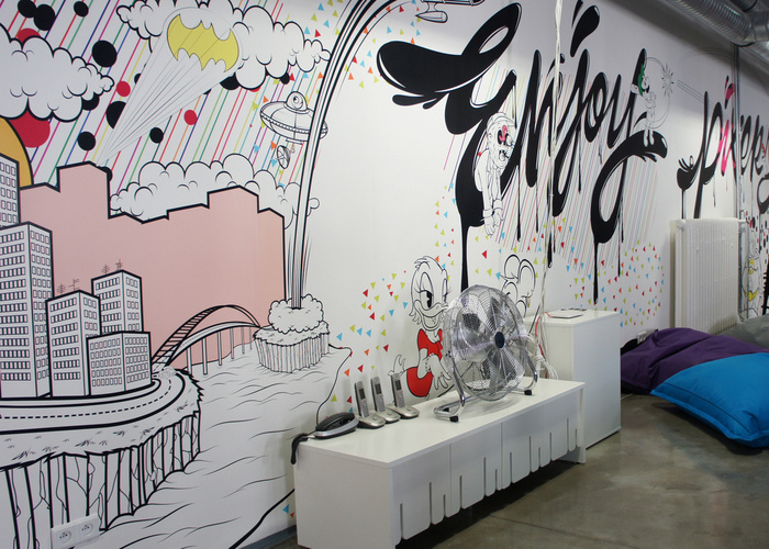 PIXERS' Colorful Poland Office & Mural - 26