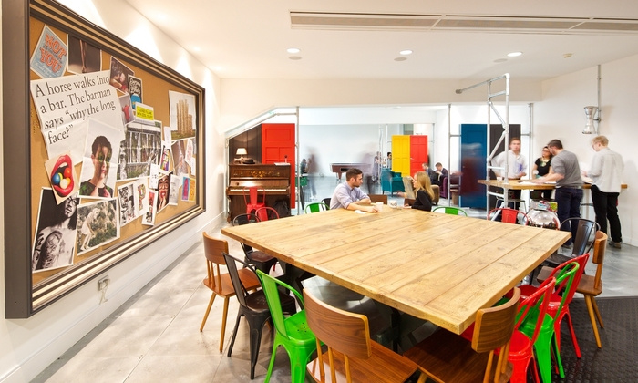 McCann's Refurbished London Reception and Breakout Areas - 3