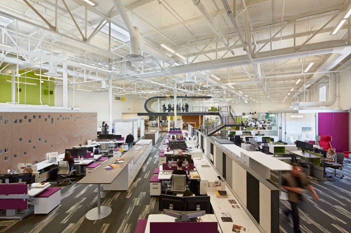 9 Inspirational Open Office Workspaces | Office Snapshots