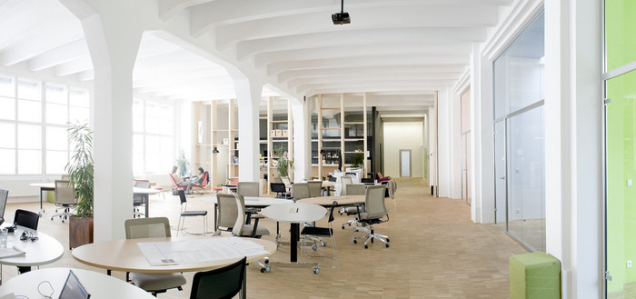 Inside the Impact Hub Prague Coworking Office - 2