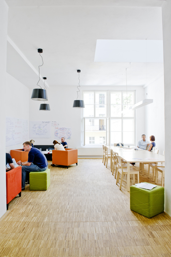 Inside the Impact Hub Prague Coworking Office - 4