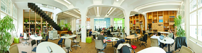 Inside the Impact Hub Prague Coworking Office - 6