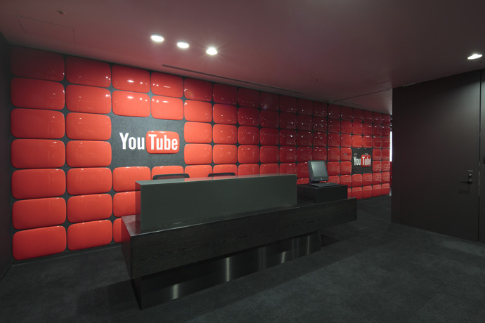 Nội thất ấn tượng của văn phòng YouTube ở Tokyo