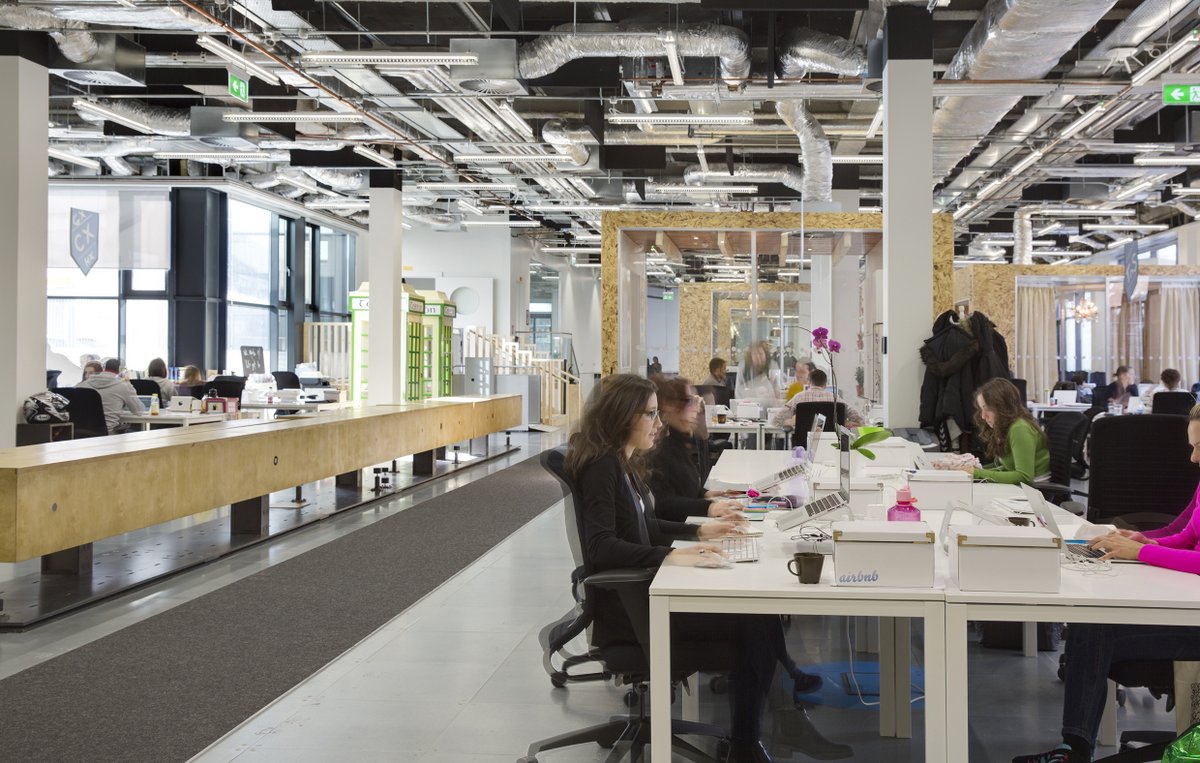 Inside Airbnb's New Dublin Offices Office Snapshots