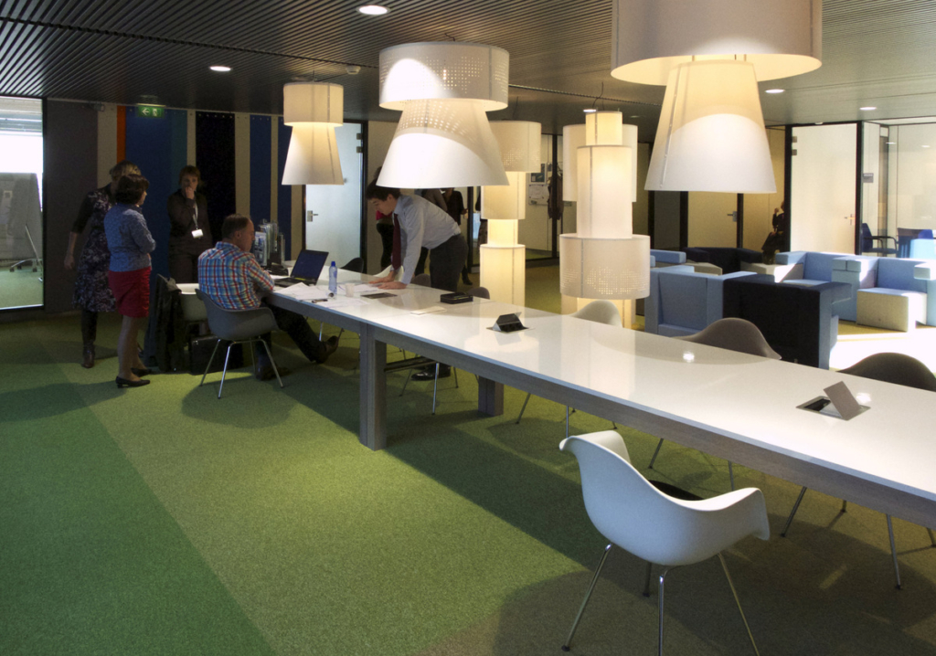 KLM's Schiphol Airport Offices / Kgotla Office Snapshots