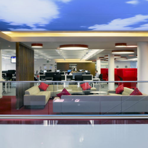 recent Virgin Money – Edinburgh Headquarters office design projects