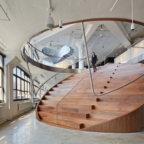 recent Wieden+Kennedy’s New York City Offices / WORKac office design projects