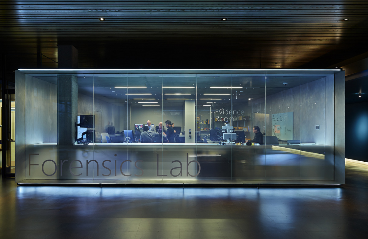 Inside Microsoft Headquarters Innovation Cybercrime Lab On Display