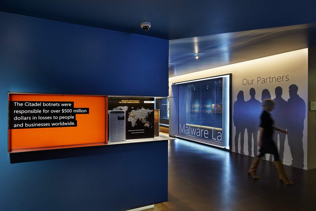 Inside Microsoft Headquarters Innovation Cybercrime Lab On Display
