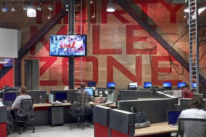 TMZ's Los Angeles Newsroom and Offices - 2
