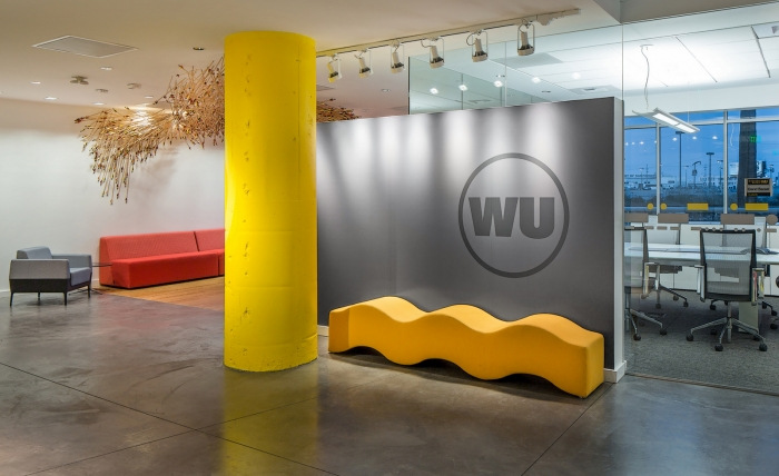 Nội thất văn phòng hiện đại của Western Union