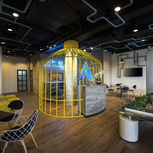 recent One Azure – Jakarta Sales Offices office design projects