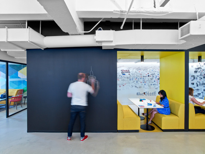 Nội thất văn phòng mới của LinkedIn ở New York
